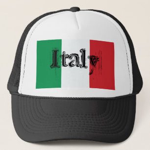 Italien-Flagge Truckerkappe