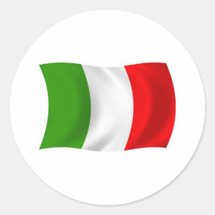 Italien Flaggen Aufkleber