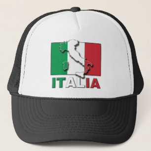 Italien-Flaggen-Land Truckerkappe