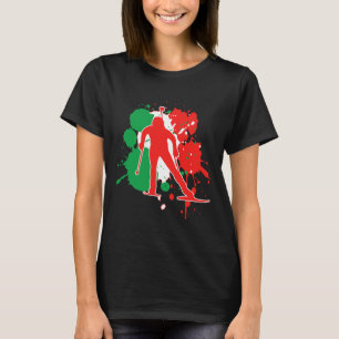 Italien Flaggenbiathlonist - Italienischer Biathlo T-Shirt