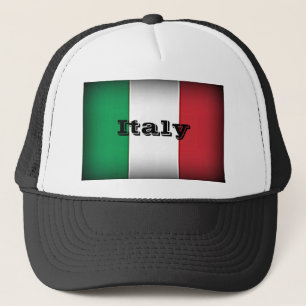 Italien Flaggendunkel Truckerkappe