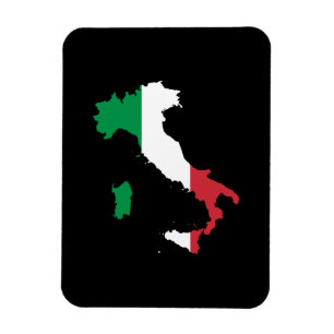Italien - Flaggenfarben Magnet