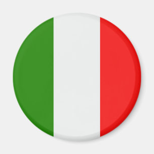 Italien, Flaggenfarben rot, weiß, grün, Magnet