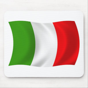 Italien Flaggenmousepad Mousepad