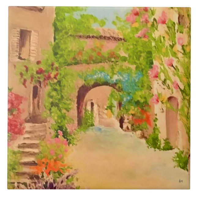 Italien Fliese (Vorderseite)