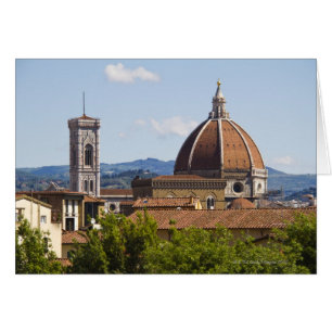 Italien, Florenz, Blick auf den Dom von Florenz