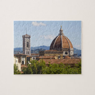 Italien, Florenz, Blick auf den Dom von Florenz Puzzle