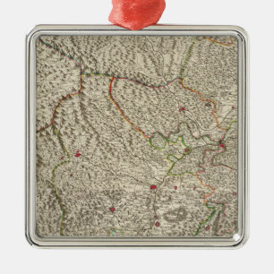 Italien, Frankreich Silbernes Ornament
