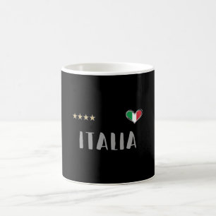Italien Fußball Fan-Shirt Flagge Kaffeetasse