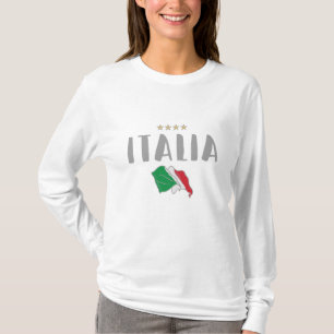 Italien Fußball Fan-Shirt Flagge T-Shirt