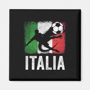 Italien Fußball Fan Trikot Magnet