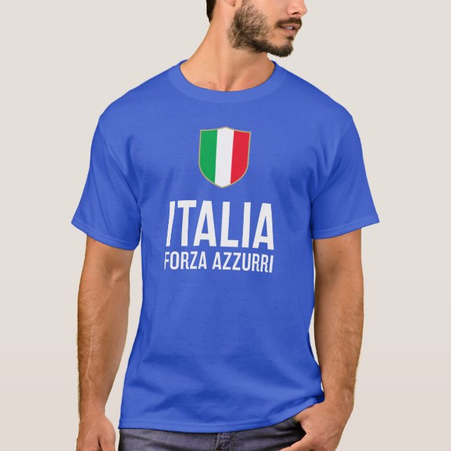 Italien Fußball-Shirt T-Shirt (Vorderseite)