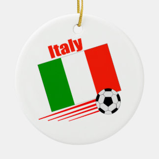 Italien-Fußball-Team Keramik Ornament