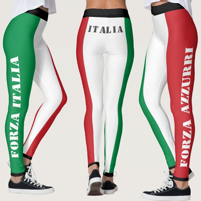 Italien Fußballmeisterschaft 2024 in Squadra Azzur Leggings (Von Creator hochgeladen)