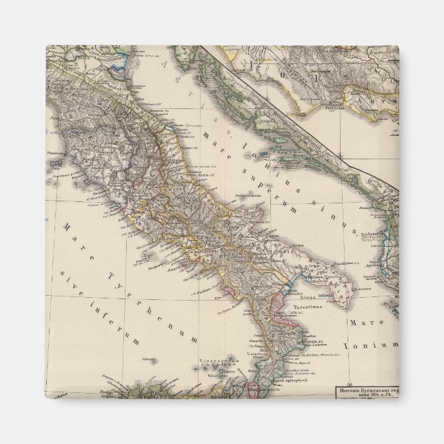 Italien, Gallia cisalpina, Sizilien, Sardinien Magnet (Vorne)