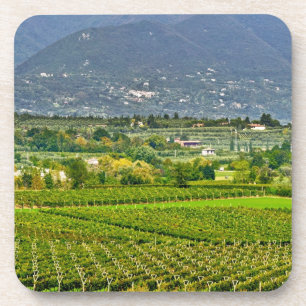 Italien, Gardasee. Die Ufer des Gardasees sind Untersetzer