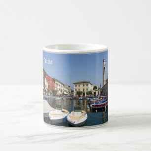 Italien - Gardasee - Lazise - Hafen - Kaffeetasse