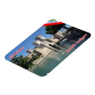 Italien - Gardasee - Sirmione - Scaligero Burg - Magnet
