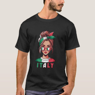 Italien Geschenk Flagge Italien Fan Vintage Italia T-Shirt