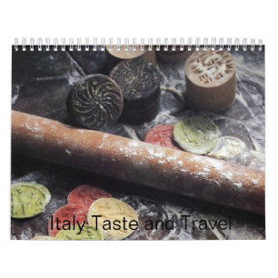 Italien-Geschmack und Reise 2009 Kalender
