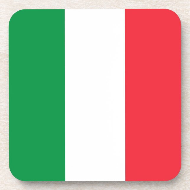Italien Getränkeuntersetzer (Vorderseite)