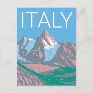 ITALIEN   Gran Paradiso National Park Postkarte