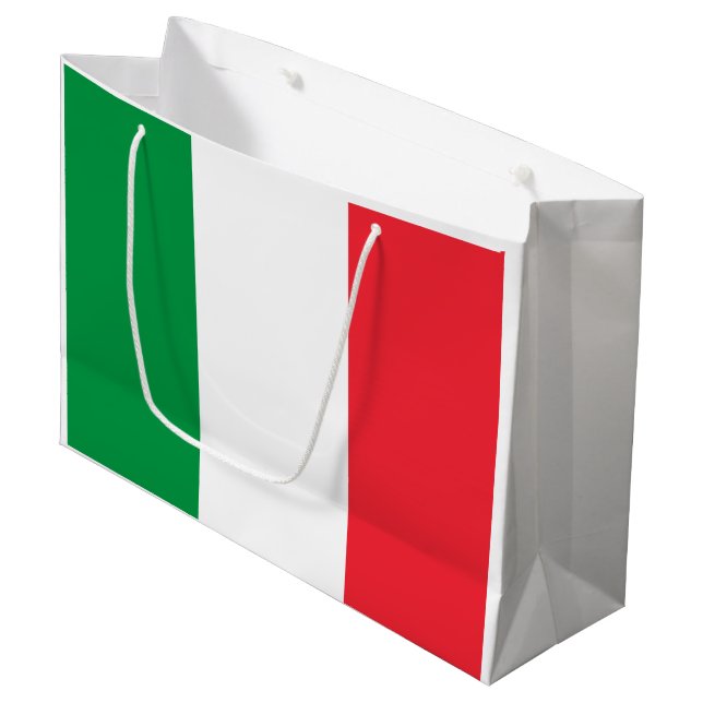 Italien Große Geschenktüte (Vorderseite Schrägansicht)
