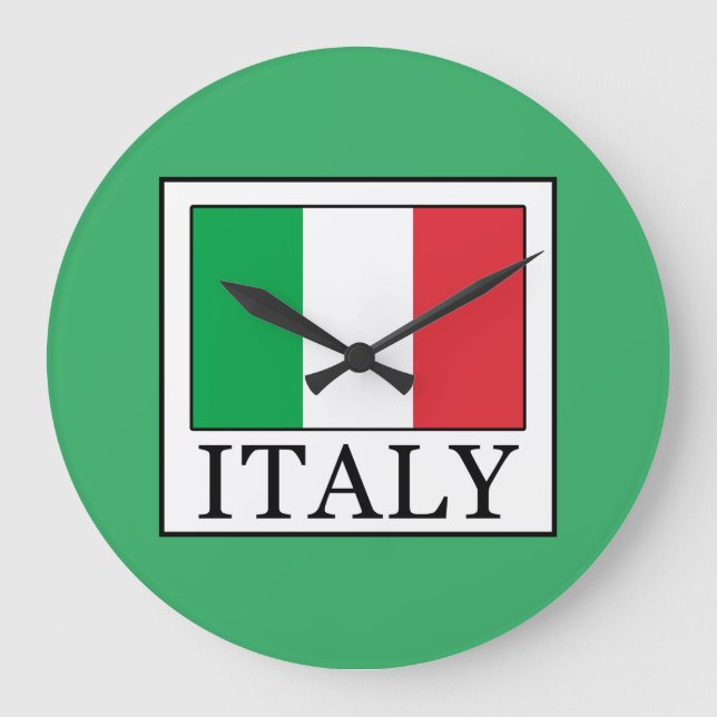 Italien Große Wanduhr (Vorderseite)
