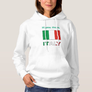 Italien - Grüne Persönlichkeit der italienischen F Hoodie