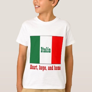 Italien - Herz, Hoffnung und Zuhause T-Shirt