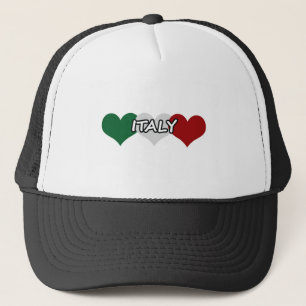 Italien-Herz Truckerkappe