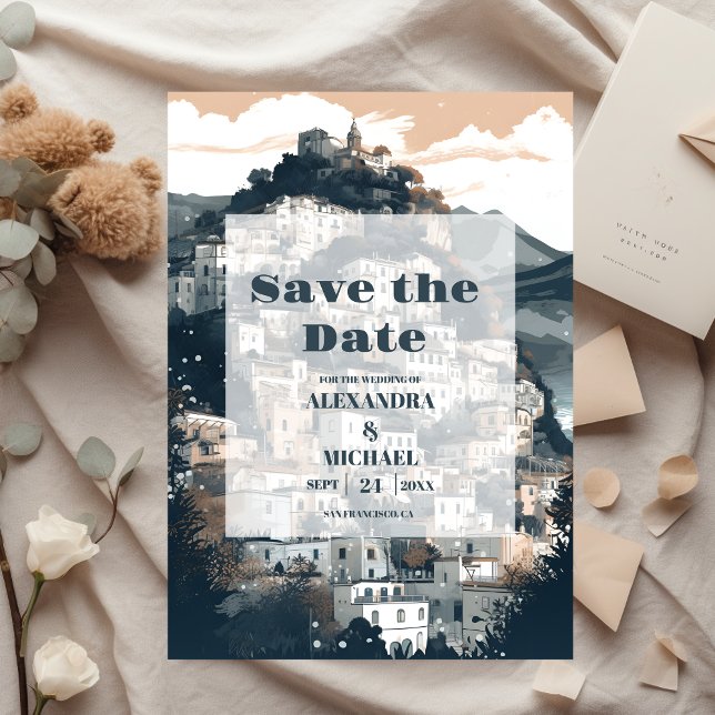 Italien Hochzeit in Urlaubsort Capri Save The Date (Von Creator hochgeladen)