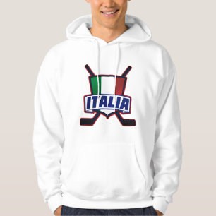 Italien-Hockey SU Ghiaccio Hoodie