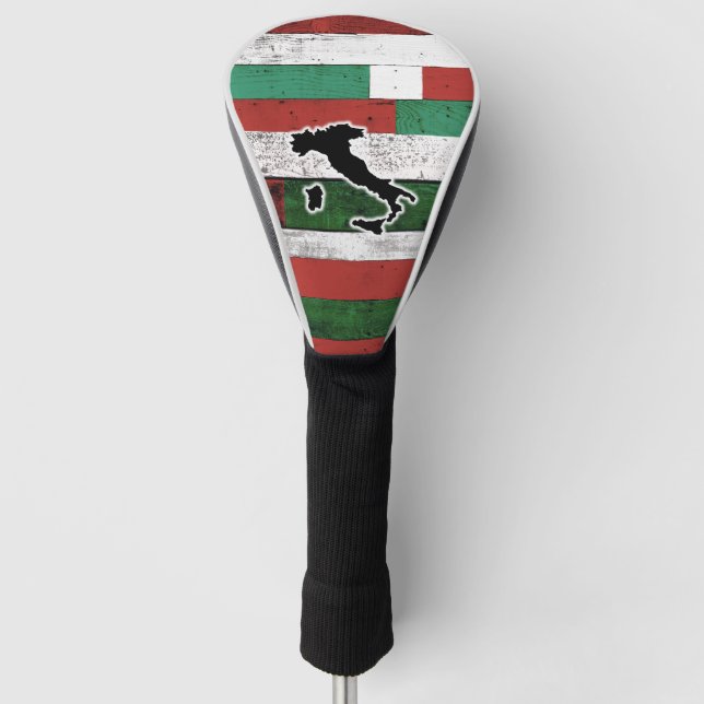Italien Holzkammern Golf Headcover (Vorderseite)