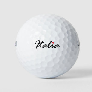 Italien, I Liebe Italien Golfball