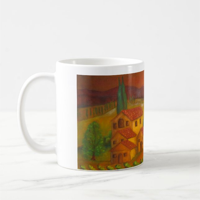 Italien, in Chianti, Hilltown Tasse (Links)