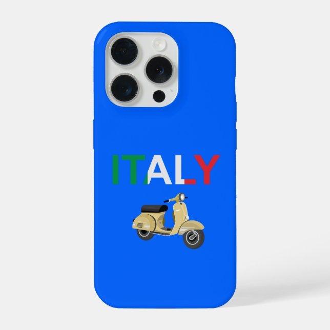 Italien iPhone 15 Pro Case - Stilvoller Schutz für iPhone Hülle (Rückseite)