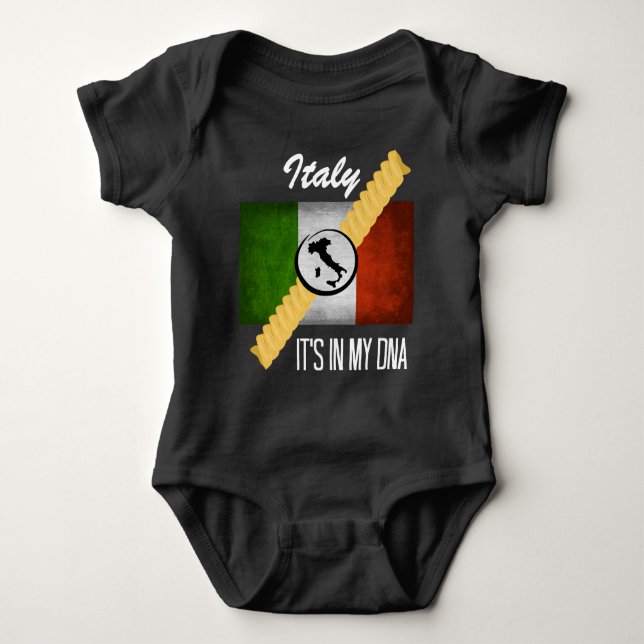 Italien ist es in meiner baby strampler (Vorderseite)