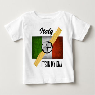 Italien ist es in meiner DNS-Molekül-italienischen Baby T-shirt