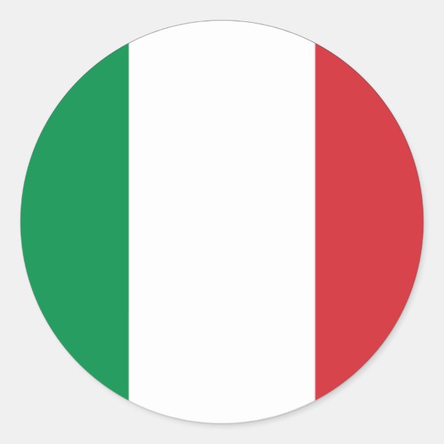 Italien Italia Euro Sticker (Vorderseite)