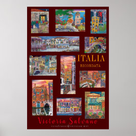 Italien (ITALIA RICORDATA) Poster
