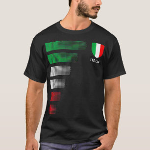 Italien Italien Flagge Emblem  Italienischer Stolz T-Shirt