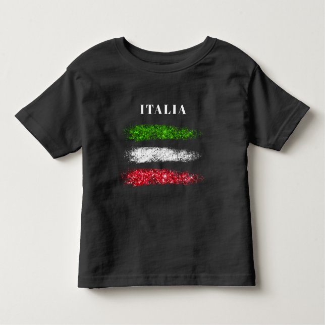 *~* ITALIEN ITALIEN ITALIEN ITALIENISCHE Abstrakte Kleinkind T-shirt (Vorderseite)