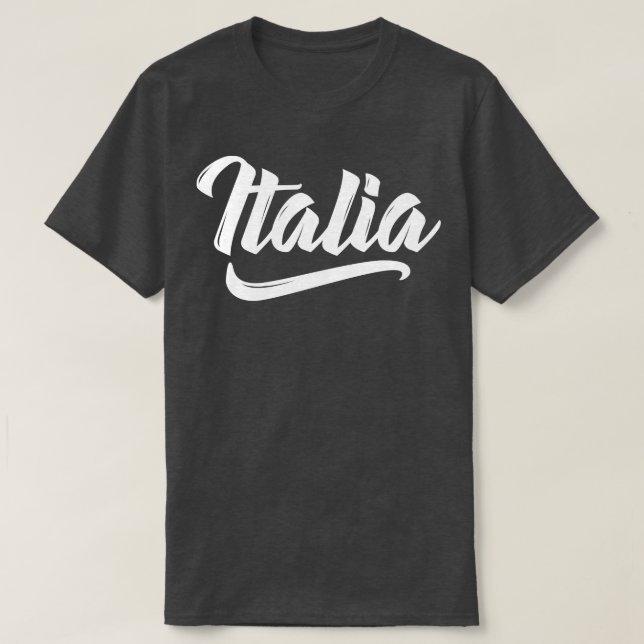 Italien Italien Italienisches Erbe Liebe T-Shirt (Design vorne)