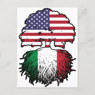 Italien Italien USA Vereinigte Staaten Amerika Postkarte