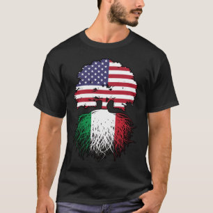 Italien Italien USA Vereinigte Staaten Amerika T-Shirt