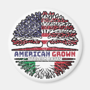 Italien Italienisch USA USA Vereinigte Staaten Tre Magnet