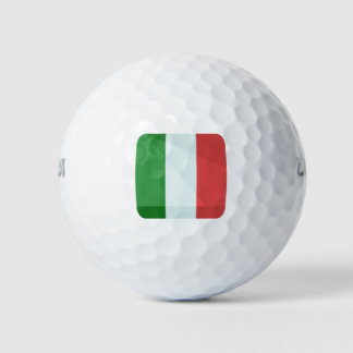 Italien, italienische Flagge Golfball