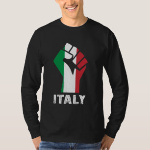 Italien Italienische Flagge Italienische Wurzeln H T-Shirt