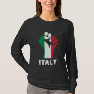 Italien Italienische Flagge Italienische Wurzeln H T-Shirt